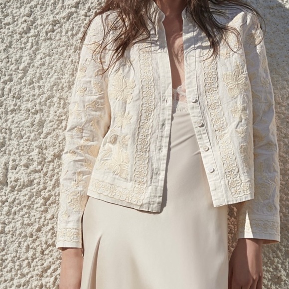 Zara Jackets & Blazers - Zara Linen/ Cotton Jacket-Summer 2021